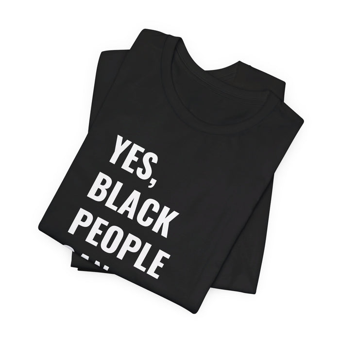 Yes, Black People Can Swim Tee