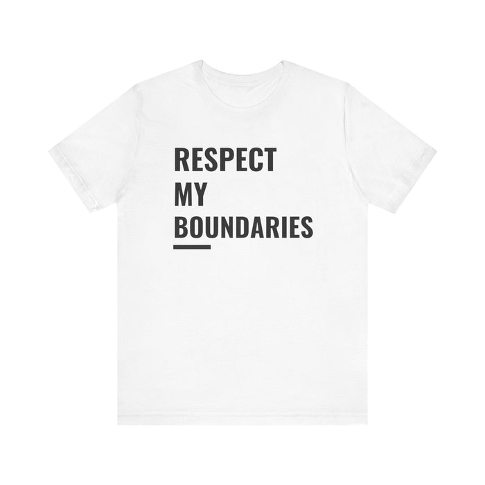 Respect My Boundaries Tee